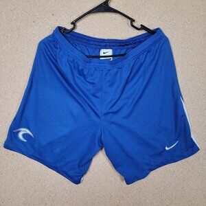 Nike Dri-Fit Men’s Blue Athletic Shorts Size L Slim Fit Running Gym Training